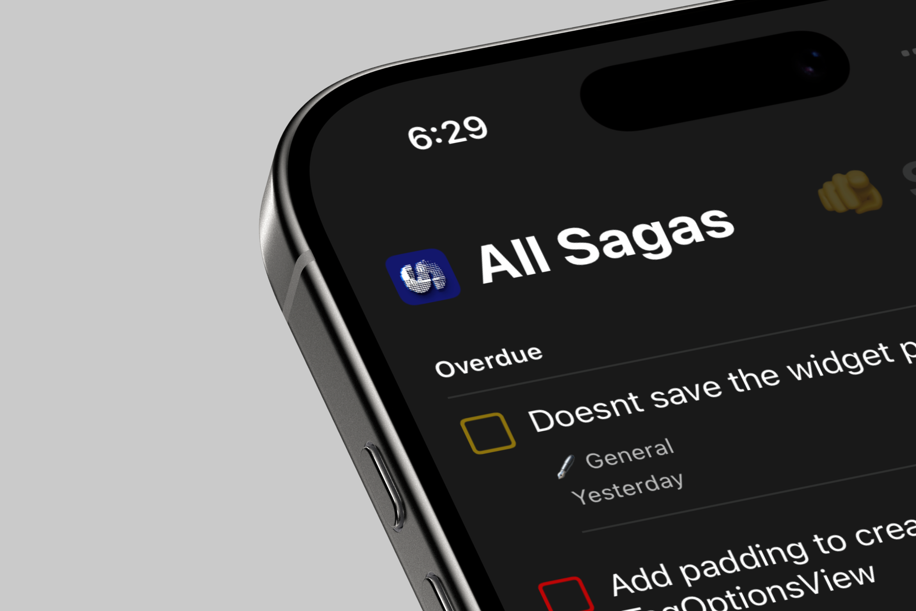 Sagas iOS 1
